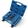 BONJUME Estrattore Candelette 22 Pezzi, Kit Rimozione M8 M10 M10x1.25 Con Punte E Maschi Filettatori Per Estrarre Elementi Spezzati In Motori Diesel Con Valigetta