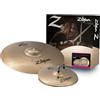 ZILDJIAN - ZCESS Z Custom Essential Cym Pack, Set Piatti Batteria HiHat 14 Pollici e Ride 20 Pollici, Suono Potente Brillante Per Metal Hard Rock Punk, Finitura Lucida Professionale