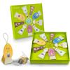 Creano Set Regalo Tisane Biologiche "Simpatiche Figure Pasquali" - 9 Bustine di Tè Piramidali in 9 Gusti Diversi (22,5g) - NUOVO 2025*