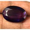 Ovale Naturale Viola Blu Boysenberry Zaffiro 15.40 KT Gemma Certificato C5320