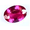 6.70 CT Naturale Rodolite Granato Lampone Rosa Ovale Certificato Loose Gemma
