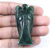 Naturale 55 X 25 MM Verde Avventurina Gemma Angelo Statuetta Valentine's Regalo