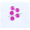 5 Pezzi Naturale Mogok Rosa Rubino Rotondo 3.3 MM Certificato 2.70 KT Loose