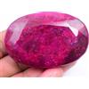 Gemscopious 460.0 CT Naturale Grande Rosso Rubino Certificato Earth-Mined Taglio Ovale Loose