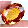 Perfetto Naturale Imperial Topazio 20.20 CT Non Trattati Ovale Certificato Loose