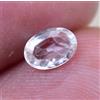 0.50Ct 5.8x4.80MM Ovale Non Scaldato Bianco Zaffiro Sri Lanka Gemma Agrati