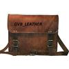 Fatto a mano Borsa A Tracolla Vintage In Vera Pelle Per Uomo Alta Qualità Per Laptop
