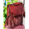 Fatto a mano Borsa Messenger Vintage Tech In Pelle Vera Marrone Spalla 15" Nuova