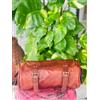 Fatto a mano Borsa Vintage In Pelle Da Uomo Con Chiusura A Fibbia E 2 Cinghie Marrone
