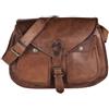 Handmade 13 " Vero Handmade Designer Vera Pelle Cartella Sella Borsa Retrò Rustico