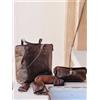 Fatto a mano Bravo Pelle Borsa Mercato Negozio Set Di 6 Leadies Libera Anno Nuovo Regalo