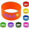 LINMQIU 1 Pz Etichette Personalizzate Per Bottiglie d'Acqua, Fascette Riutilizzabili, Etichetta Elastica in Silicone, Cinghia Per Tazza Sippy Carina Incisa Con Il Nome