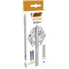 Bic 92065 Penna Sfera Con Cappuccio Cristal Re'New 1Mm Blu