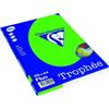 Clairefontaine Trophée - Mini Resma di carta, 100 fogli, formato A4, 21 x 29.7 cm A4, 21 x 29.7 cm Verde fluorescente