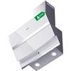 CIARRA Cappa Aspirante 60 cm CBCW6736N, Cappa Inclinata 650 m³/h, Classe A+++, Cappa da Cucina con Luci LED e 4 Velocità, Evacuazione Esterna e Ricircolo Interno,White