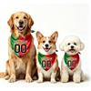Generico Bandana Cane Personalizzata Per Mondiali 2026, Bandana Per Cani Con Nome E Numero Stile Calcio, 18 Modelli Di Bandiere，Per Cani Piccoli Medi Grandi, Amanti Dei Cani (Portogallo)