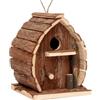 Generico Casetta Uccelli da Esterno, Nidi Per Uccelli, Rifugio Rustico in Legno Decorativo per Balcone Giardino Albero Finestra