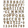 4R Quattroerre.it Quattroerre 8112 Kit Lettere Adesive Alfabeto Celtico, Oro