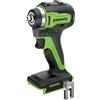 Greenworks Avvitatore a impatto a batteria Greenworks 24 V con motore brushless, 0-2400 giri/min, coppia 200 Nm, innesto 1/2 (1,27 cm), senza batteria 24 V e caricabatteria IWG406