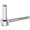 Alberts GAH-ALBERTS, 306755 Cardine ad avvitare, Acciaio, Dorn ø 16 mm / 110 mm