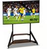 FATIVO Supporto TV da Terra per 40-75", carrello TV con ripiani AV, VESA 600×400 mm, max 80 kg