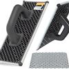 Instalguru Raspa Per Polistirolo 180x400 mm Manico Plastica Utensile Manuale Per Carteggiatura Pannelli Isolanti Blocchi Calcestruzzo Aerato Preparazione Superficie