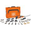 FEIN Multimaster MM 700 Max Top, il migliore utensile multifunzione con 60 accessori, Motore FEIN da 450 W, Sistema antivibrazioni, Attacco portautensile StarlockMax, Sistema di serraggio rapido