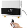 Strixorn Scaldabagno elettrico senza serbatoio 6000 W con indicatore di temperatura LED 220 V per cucina/bagno