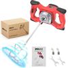 IMAYCC Mescolatore per Malta, 2100W, 270-930 Giri/Min, 6 Marce, Miscelatore per Calcestruzzo, 220 V, M14, Agitatore Manuale per Mangime, Gesso.