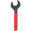 QUARKZMAN Chiavi Inglesi 32mm Metrica, Chiave Aperta Singola Angolo di Sfalsamento 15 Gradi, Piccola Chiave Inglese a Forchetta a Forma di U Gambo Rosso per Riparazione Auto, Mobili