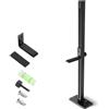 YAODHAOD Staffa di supporto GPU, supporto per GPU, supporto anti abbassamento, supporto per scheda grafica (1,5-19,1 cm) (nero)