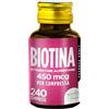 Noebis Pharma Biotina Noebis Pharma - 450 mcg per Compressa - 240 Compresse - Capelli, Pelle e Unghie
