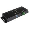 StarTech Dockingstation Industriale USB 3.0 SuperSpeed 4 Porte, Con Alimentatore
