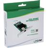 InLine Scheda Di Rete Gigabit 1x RJ45 1 Gb/s PCIe x1 PoE+ Rete Adattatore