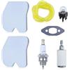 Haishine Gubeter 545061801 - Kit di filtri dell'aria per Husqvarna 235 235E 236E 240 240E per motosega Jonsered CS2234 CS2238 Cs2234S CS2238S Red Max Gz380