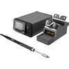 VChics Stazione di saldatura, Stazione di saldatura ad alta potenza T470 da 400 W, supporta il kit maniglia T245/T210
