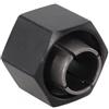 Hoppipola Dado mandrino in acciaio nero, 12,7 mm, 12 mm, 6,35 mm, per parti di ricambio per trapano a colonna e utensili elettrici, facile installazione