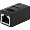 Générique Cavo Ethernet Extender, accoppiatore cavo Ethernet - Accoppiatore cavo di rete,Connettori audio e video a lunga distanza per il gioco di rete all'aperto di casa mobile