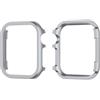 PRDECH Metallo Custodia Protettiva Compatibile con Apple Watch SE 44mm, Metallo Cover Cornice per PC in Lega di Alluminio Custodie per Orologio Antiurto Compatibile con Apple Watch 44mm Serie 6/5/4