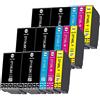 OGOUGUAN 27XL Cartuccia d'inchiostro Sostituire per Epson 27 XL per Epson Workforce WF-3620 WF-3640 WF-7110 WF-7210 WF-7610 WF-7620 WF-7710 WF-7715 WF-7720 (6 Nero, 3 Ciano, 3 Magenta, 3 Giallo)