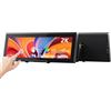 Prechen 16.2 2K Schermo Secondario Touch, 2608×720 Display LCD Allungato IPS da Viaggio Touch con HDMI/USB-C, Monitor Touchscreen Portatile per Computer, Monitoraggio GPU CPU RAM con Aida64
