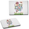 Generico I Bambini hanno le Ali le Maestre insegnano a Volare Mousepad Tappetino Mouse Personalizzato Idea Regalo Maestre Fine Anno Scolastico Natale Pasqua Maestra Insegnanti Scuola Asilo Nido Elementari