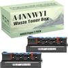 AUNNSY Compatibile Con Il Contenitore Di Toner Per Rifiuti Per Konica Minolta A4NNWY1 Per Bizhub 224e 284e 364e 308 368 454e 458 554e 558 40000 Pages 2 Pack
