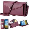 Tivenfezk Nadoli per Xiaomi Redmi 14C Crossbody Portafoglio Custodia,Borsa Borsetta con Spallina Slot per Schede Tasca Magnetico PU Pelle Flip Collo Cordino Cover