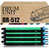 RSENSO DR-512 unità Tamburo DR512 Compatibile per KONICA MINOLTA BIZHUB C224 C224E C284 C284E C364 C364E C454 C454E C554 C554E Stampante 1Set(KCMY)