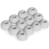 Okuli 12 x Gommini Auricolari in Silicone Ricambio per JBL Endurance Race Auricolari Cuffie in Bianco