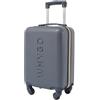 WHYGO - Trolley Bagaglio a Mano 40x30x20 con Ruote 360º Rimovibili - Rigido, Antiurto e Antigraffio - Capienza 24 Litri, Compatibile con Ryanair ed EasyJet - NAVY