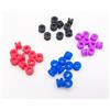 creapart 30 pz M3 Gomma Ammortizzatore Sfera Assorbimento Degli Urti Sfere In Silicone Silenziatore Per F4 F7 Controllore di Volo FPV Quadcopter Aggiornato