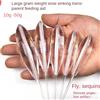 NONE 5 pz 10-50g Sinkend Tipo Acrilico Galleggiante Da Pesca Trasparente Casting Bobber Trasparente Bombarda Affondamento Pesca A Mosca Spinning Galleggianti