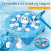 Il mini pinguino che rompe il ghiaccio salva il piccolo pinguino Gioco di battere il ghiaccio Competizione interattiva da tavolo per bambini Giocattoli genitore-figlio